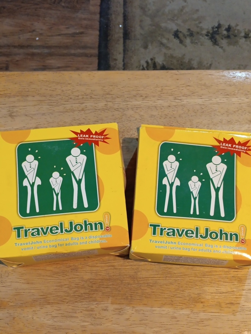 Travel John Disposable Vomit/Urine Bags